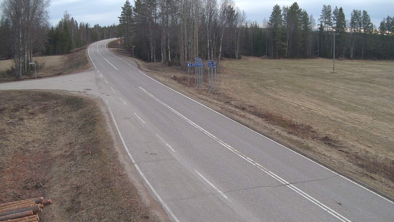 Weather Camera Image Road 78 Puolanka, Paasikoski, Puolanka, Kainuu
