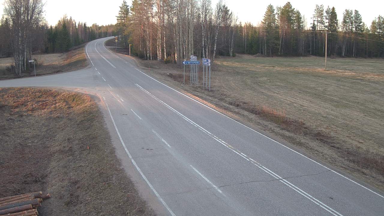 Weather Camera Image Road 78 Puolanka, Paasikoski, Puolanka, Kainuu