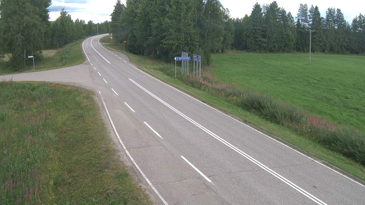 Weather Camera Image Road 78 Puolanka, Paasikoski, Puolanka, Kainuu