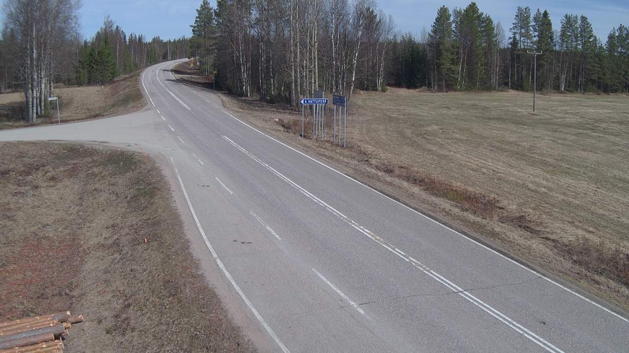 Weather Camera Image Road 78 Puolanka, Paasikoski, Puolanka, Kainuu