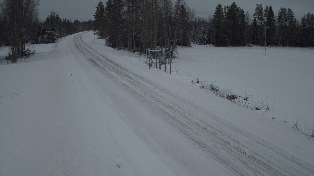 Weather Camera Image Väg 78 Puolanka, Paasikoski, Puolanka, Kainuu