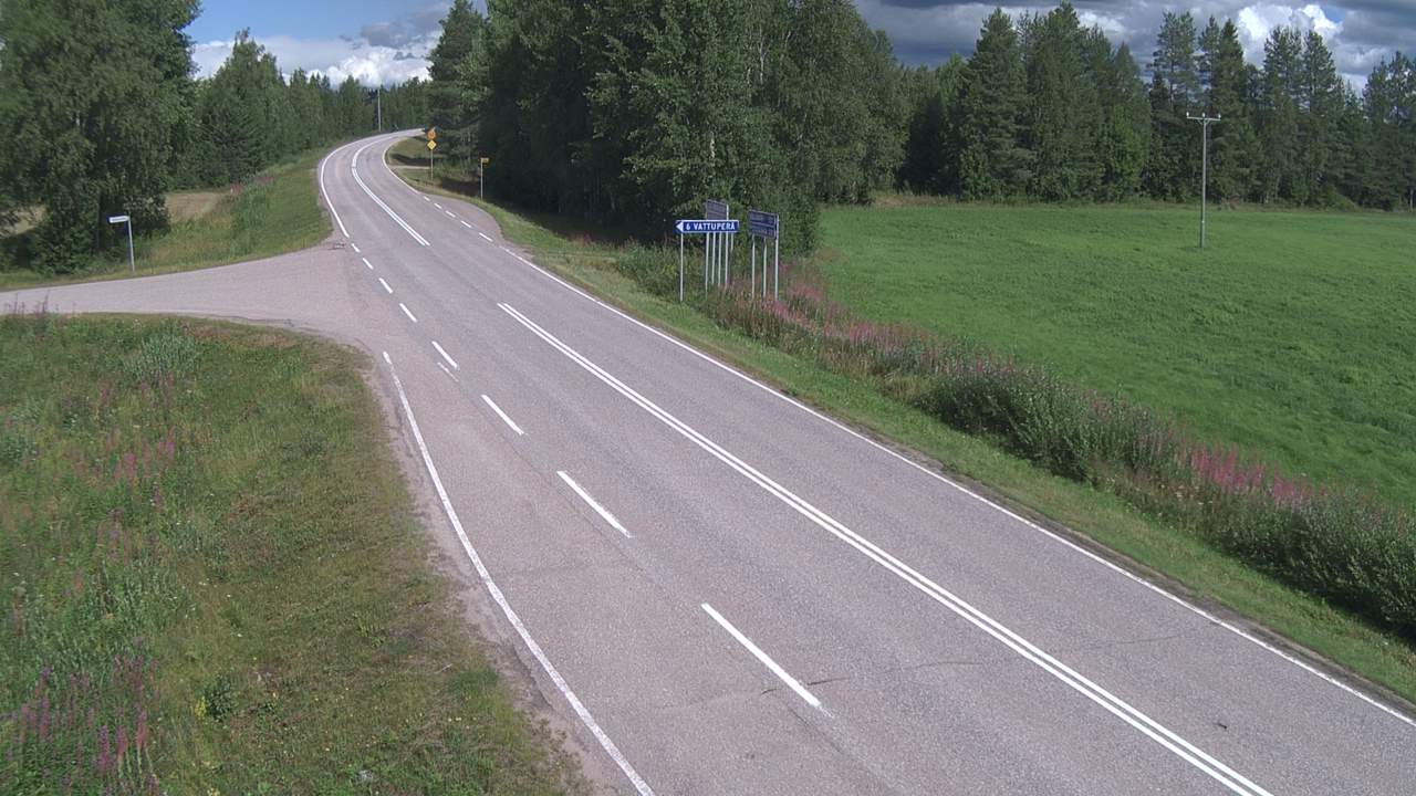Weather Camera Image Road 78 Puolanka, Paasikoski, Puolanka, Kainuu