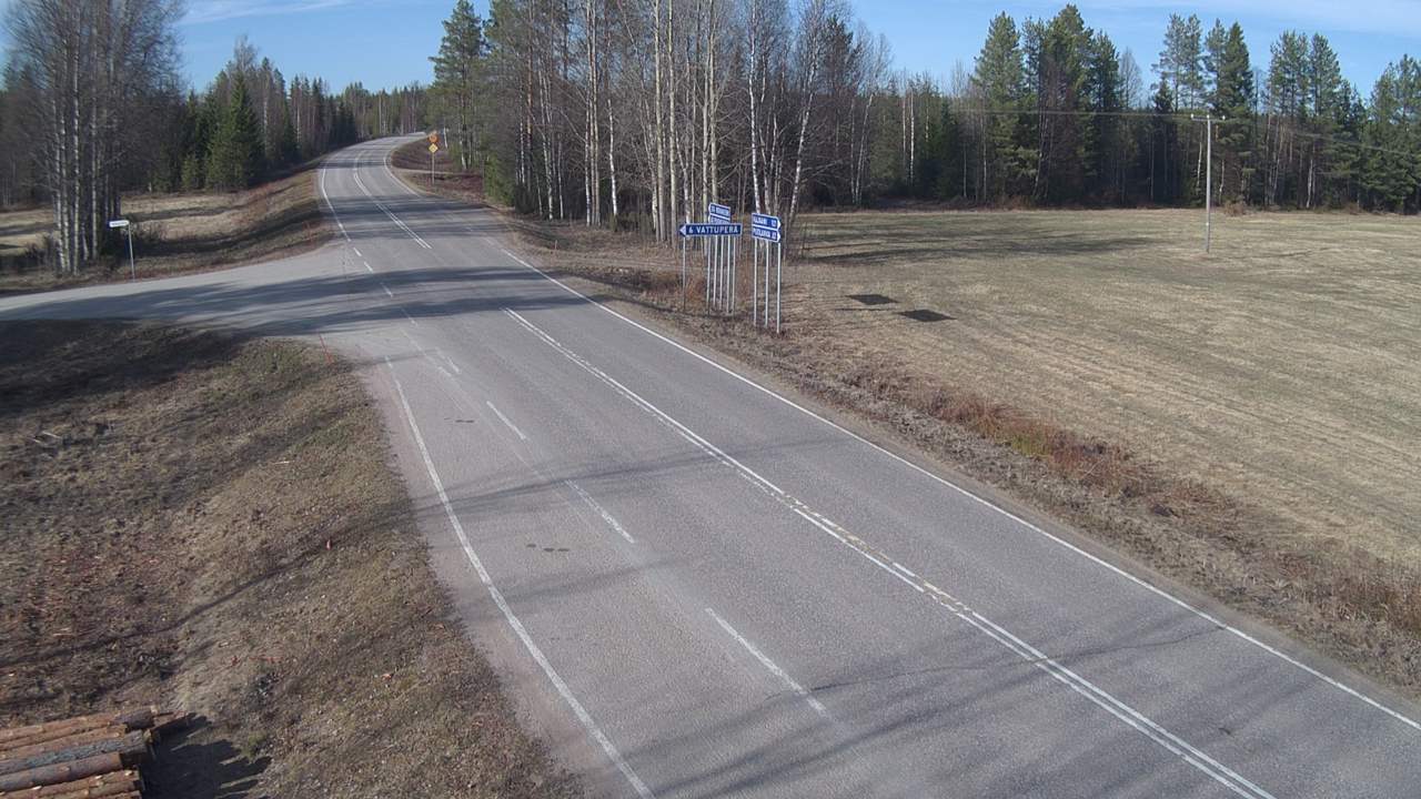 Weather Camera Image Road 78 Puolanka, Paasikoski, Puolanka, Kainuu