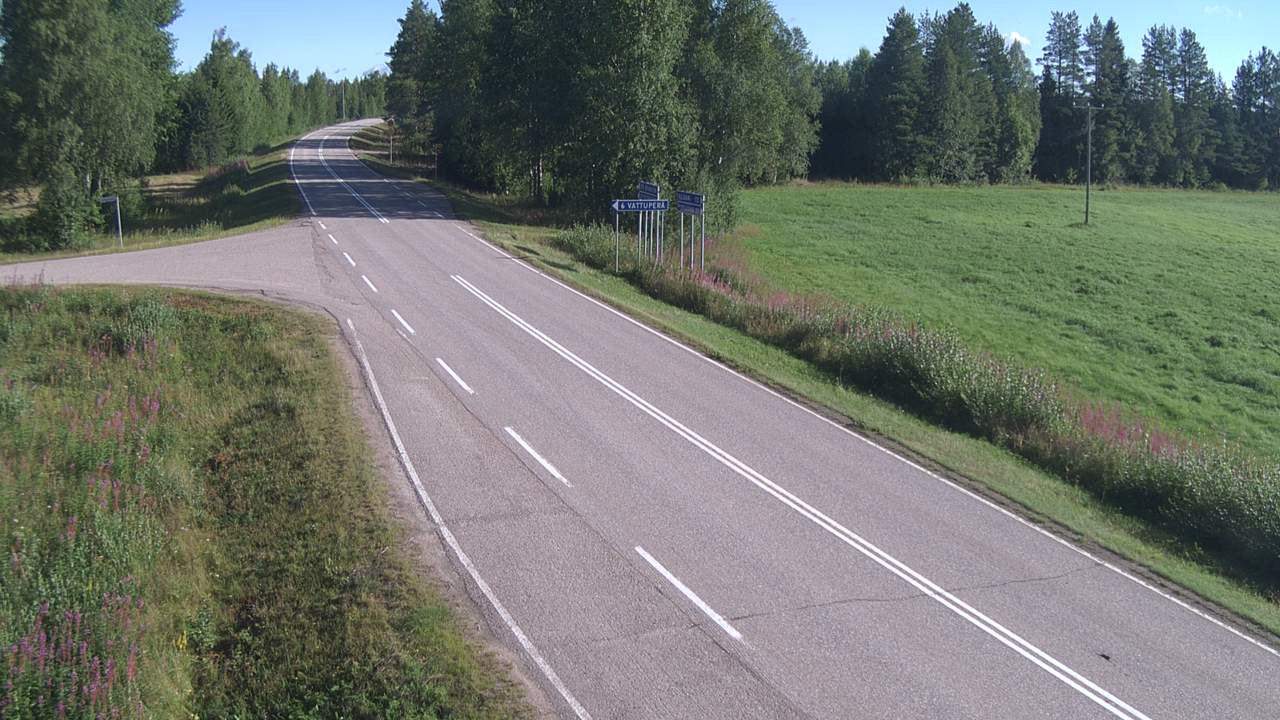Weather Camera Image Road 78 Puolanka, Paasikoski, Puolanka, Kainuu