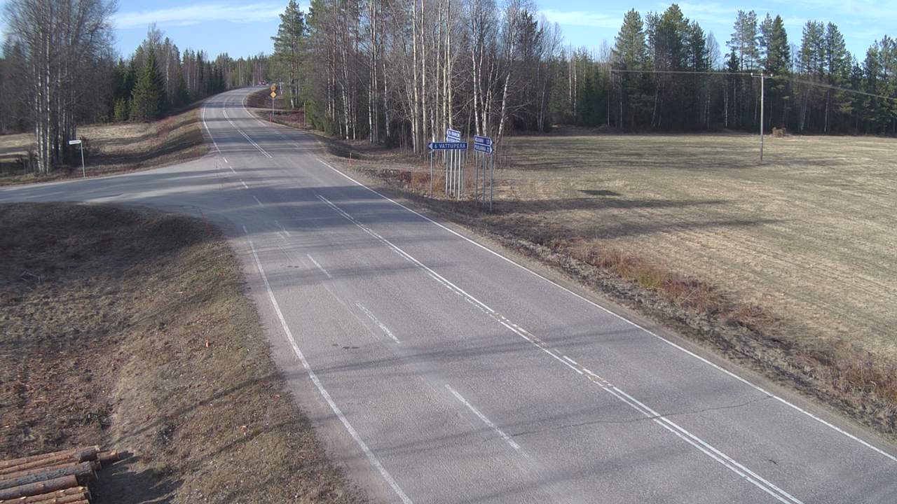 Weather Camera Image Road 78 Puolanka, Paasikoski, Puolanka, Kainuu