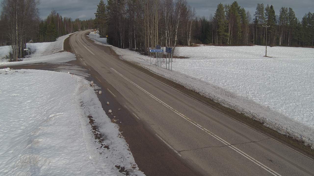 Weather Camera Image Road 78 Puolanka, Paasikoski, Puolanka, Kainuu