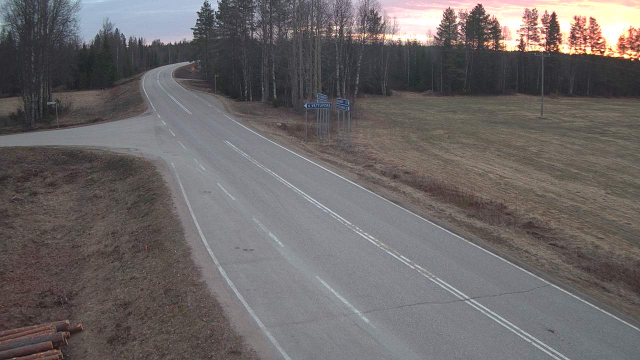 Weather Camera Image Road 78 Puolanka, Paasikoski, Puolanka, Kainuu