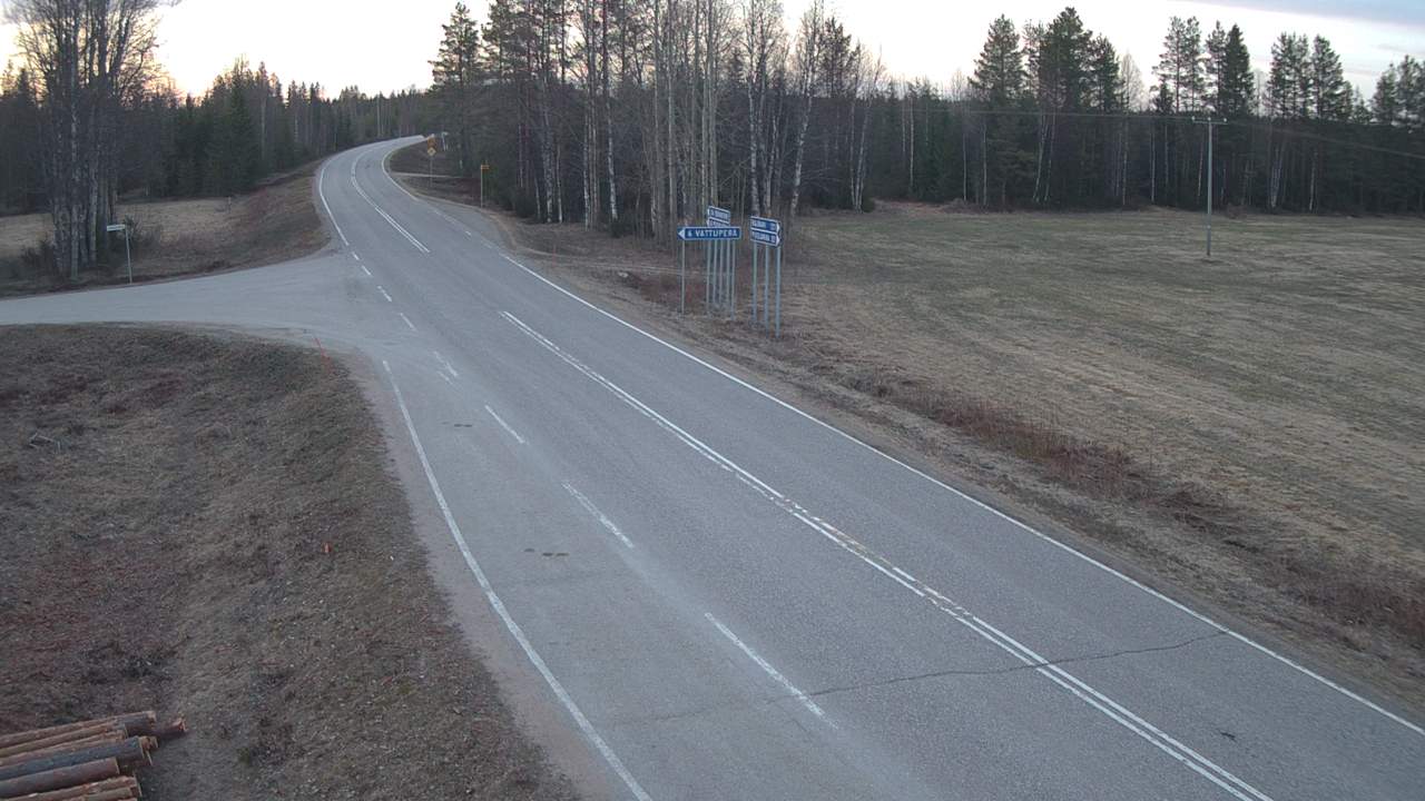 Weather Camera Image Road 78 Puolanka, Paasikoski, Puolanka, Kainuu