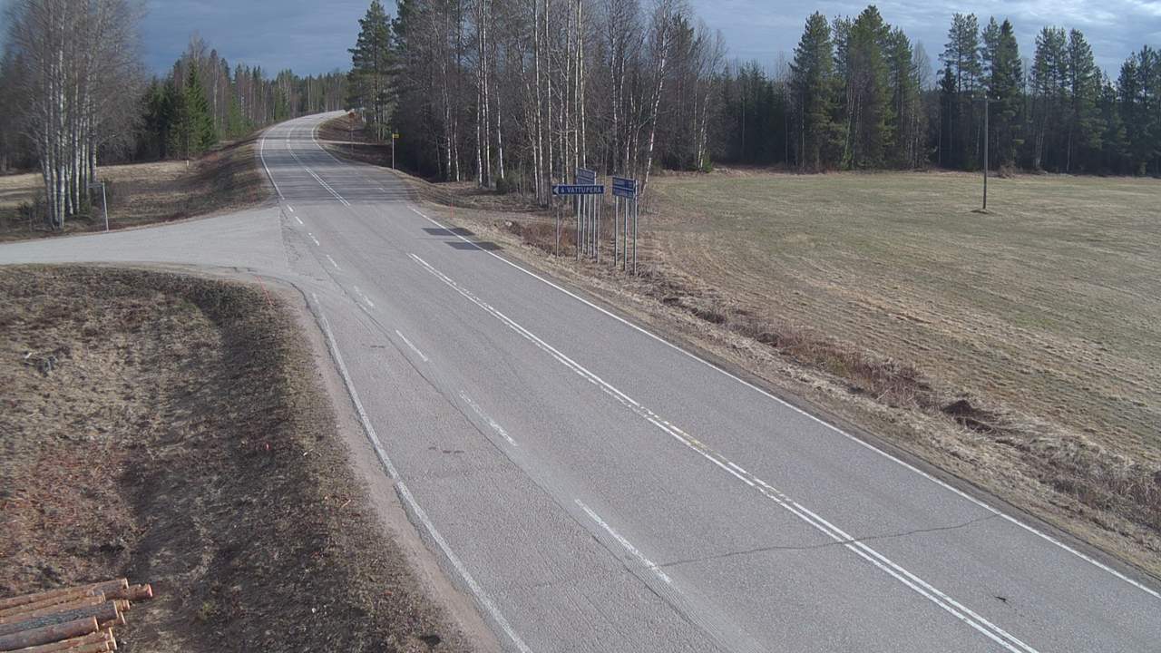 Weather Camera Image Väg 78 Puolanka, Paasikoski, Puolanka, Kainuu