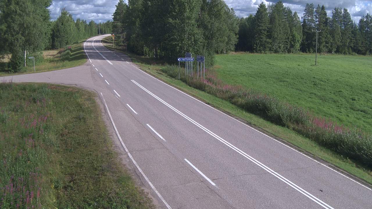 Weather Camera Image Road 78 Puolanka, Paasikoski, Puolanka, Kainuu