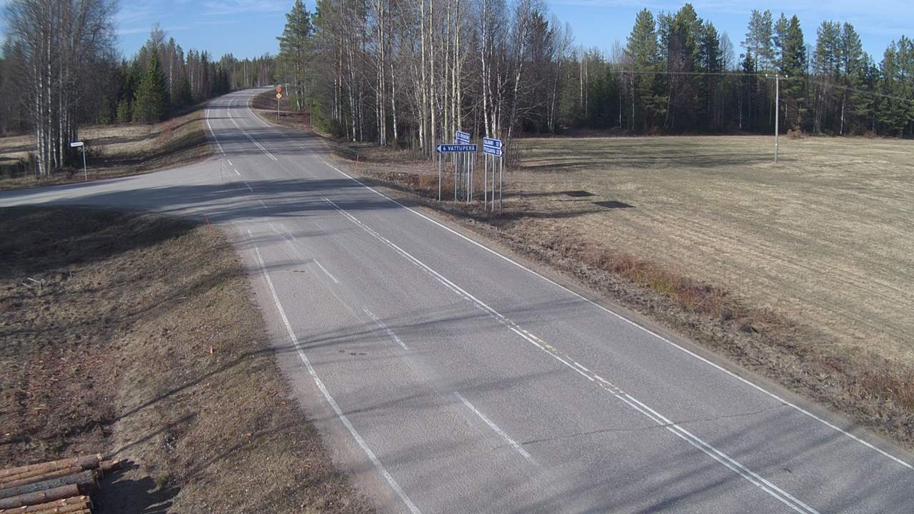 Weather Camera Image Road 78 Puolanka, Paasikoski, Puolanka, Kainuu