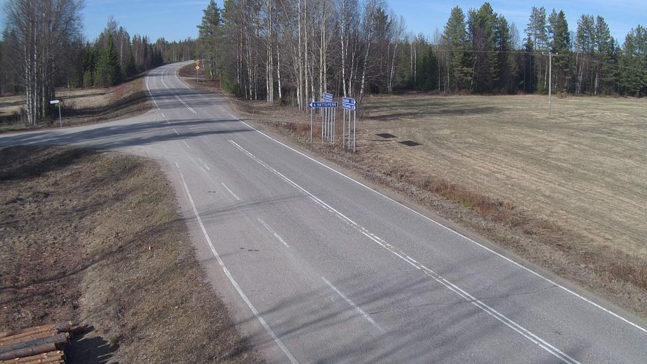 Weather Camera Image Road 78 Puolanka, Paasikoski, Puolanka, Kainuu
