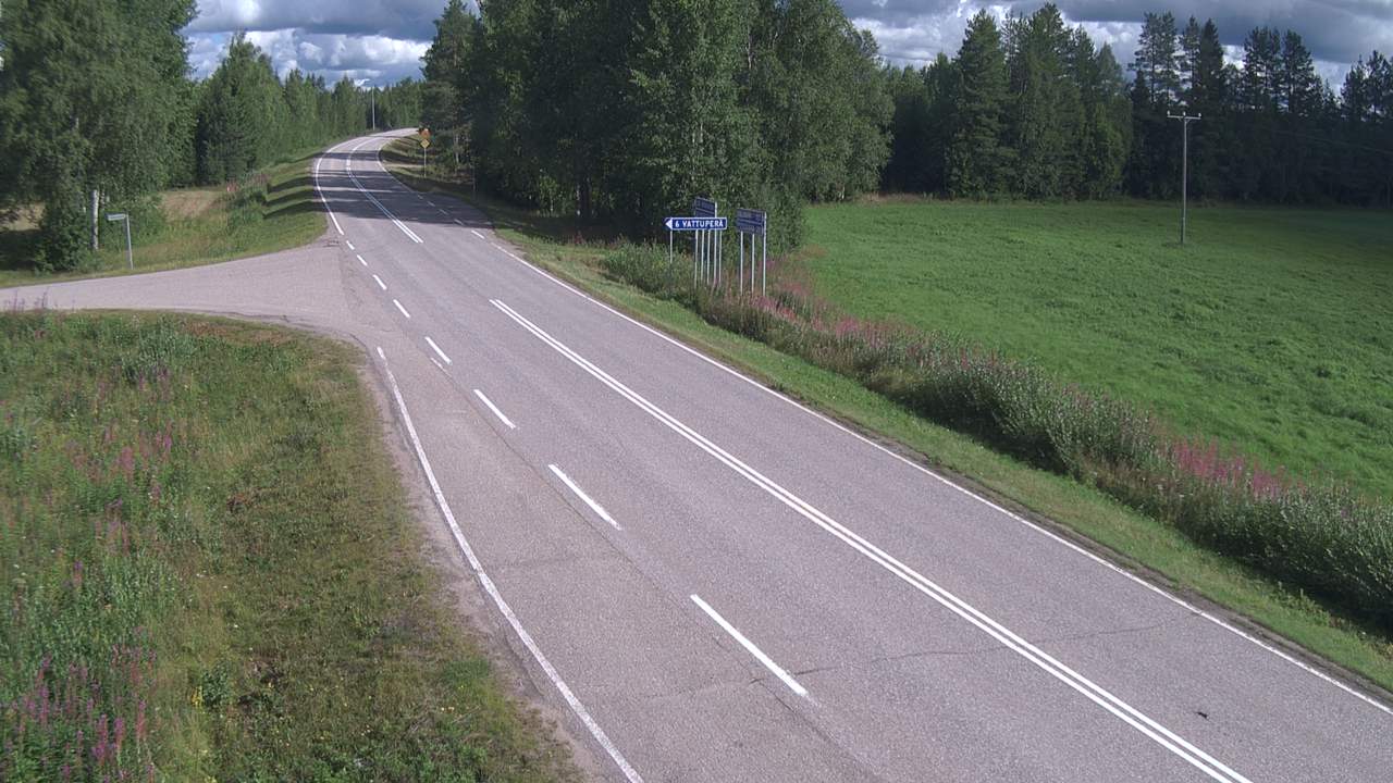 Weather Camera Image Road 78 Puolanka, Paasikoski, Puolanka, Kainuu