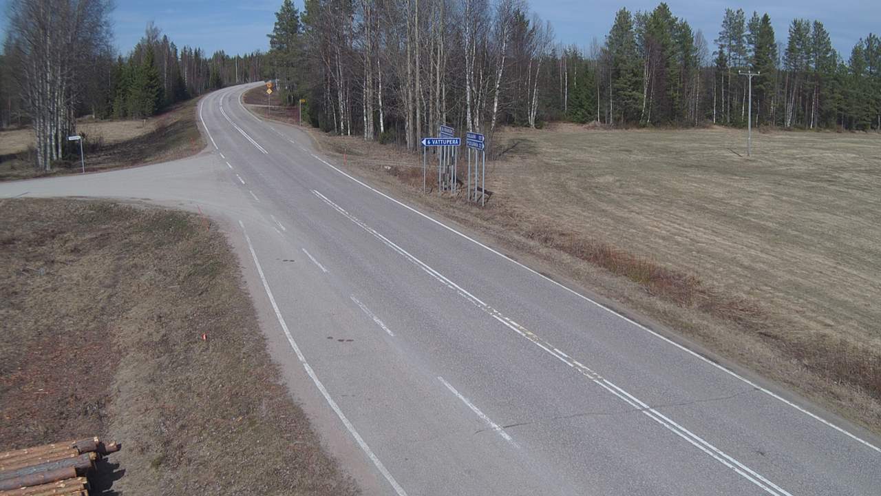 Weather Camera Image Road 78 Puolanka, Paasikoski, Puolanka, Kainuu