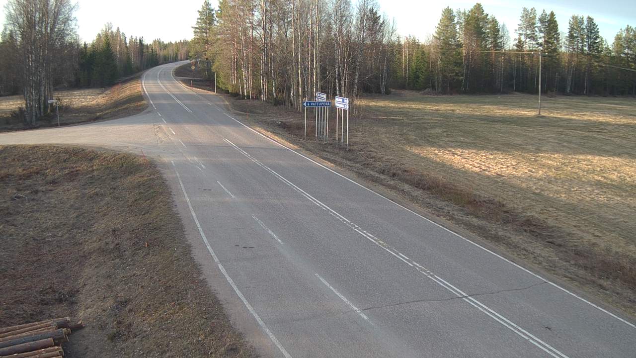 Weather Camera Image Road 78 Puolanka, Paasikoski, Puolanka, Kainuu