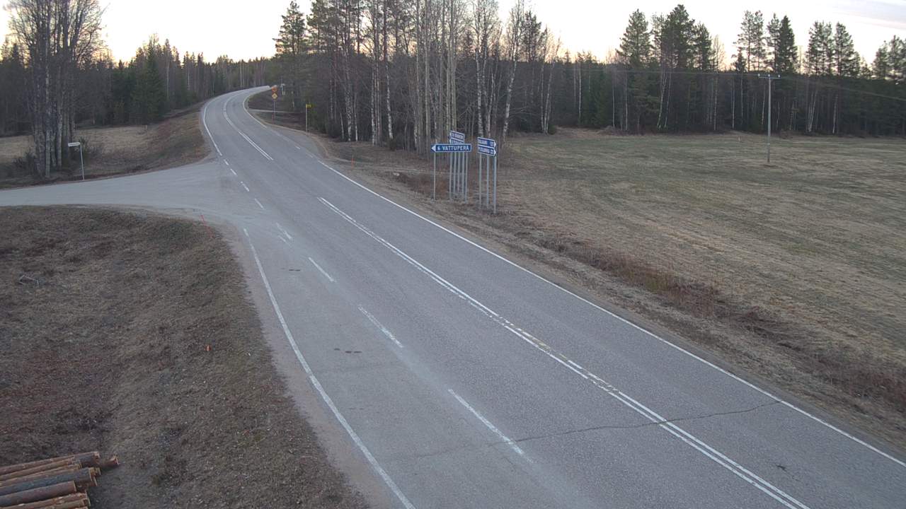 Weather Camera Image Road 78 Puolanka, Paasikoski, Puolanka, Kainuu
