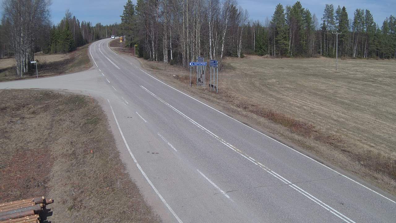Weather Camera Image Road 78 Puolanka, Paasikoski, Puolanka, Kainuu