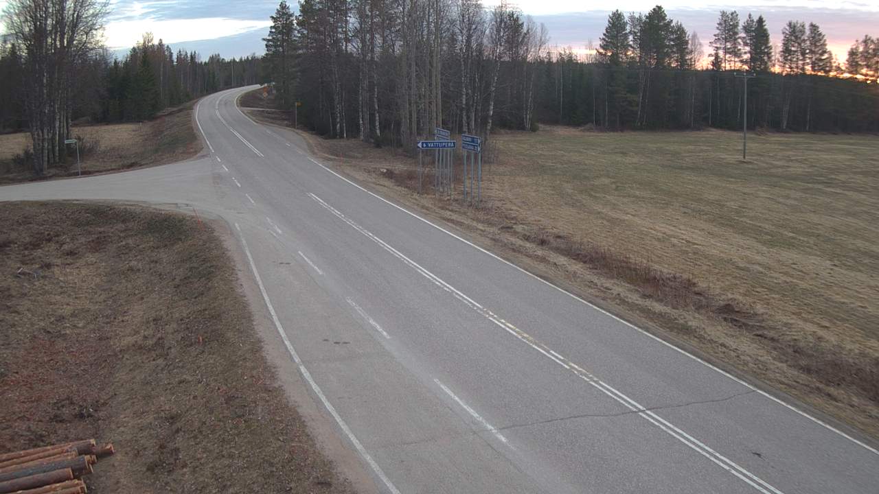 Weather Camera Image Road 78 Puolanka, Paasikoski, Puolanka, Kainuu