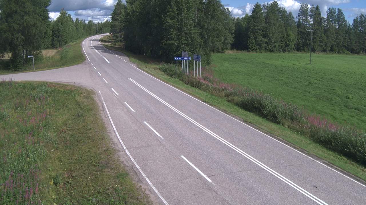 Weather Camera Image Road 78 Puolanka, Paasikoski, Puolanka, Kainuu