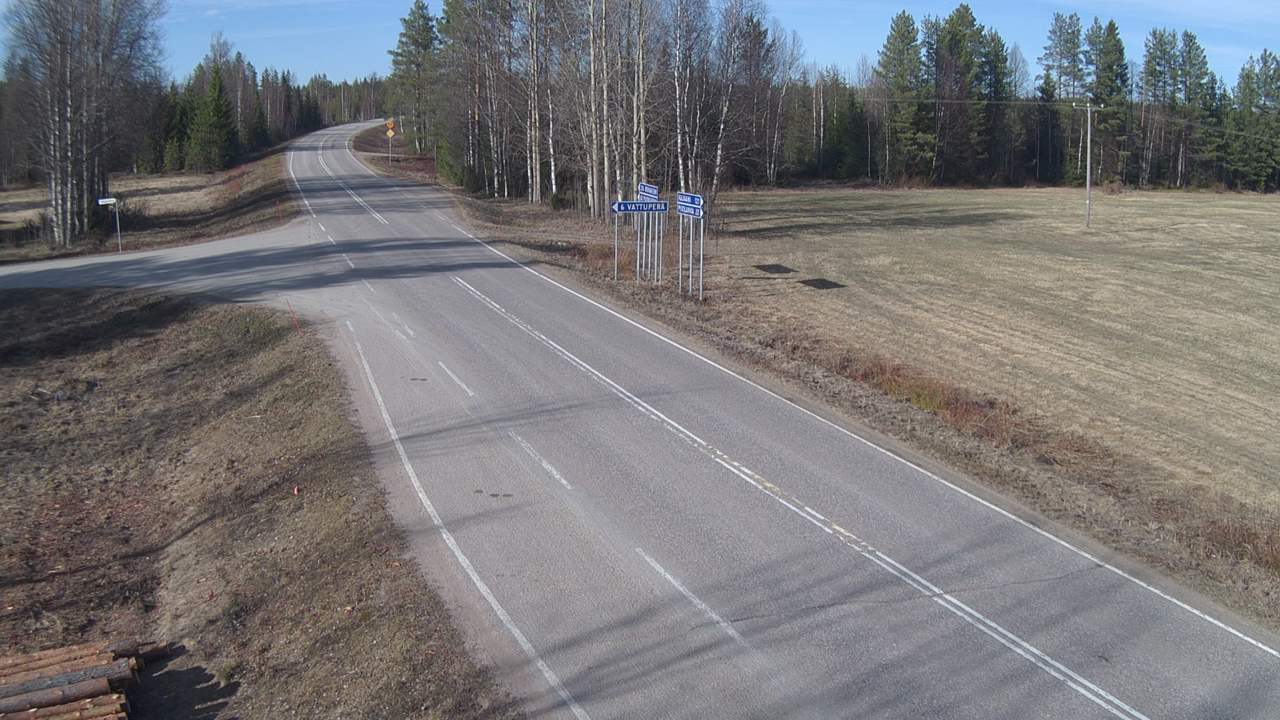 Weather Camera Image Road 78 Puolanka, Paasikoski, Puolanka, Kainuu