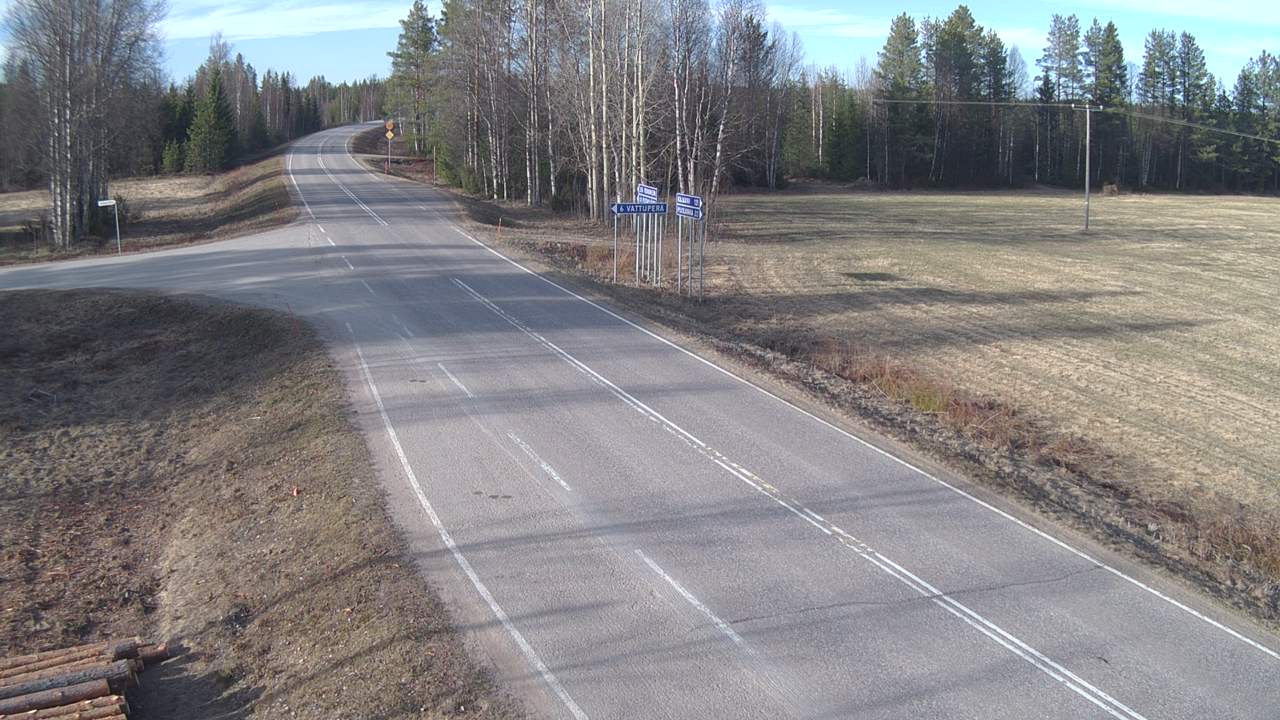 Weather Camera Image Road 78 Puolanka, Paasikoski, Puolanka, Kainuu