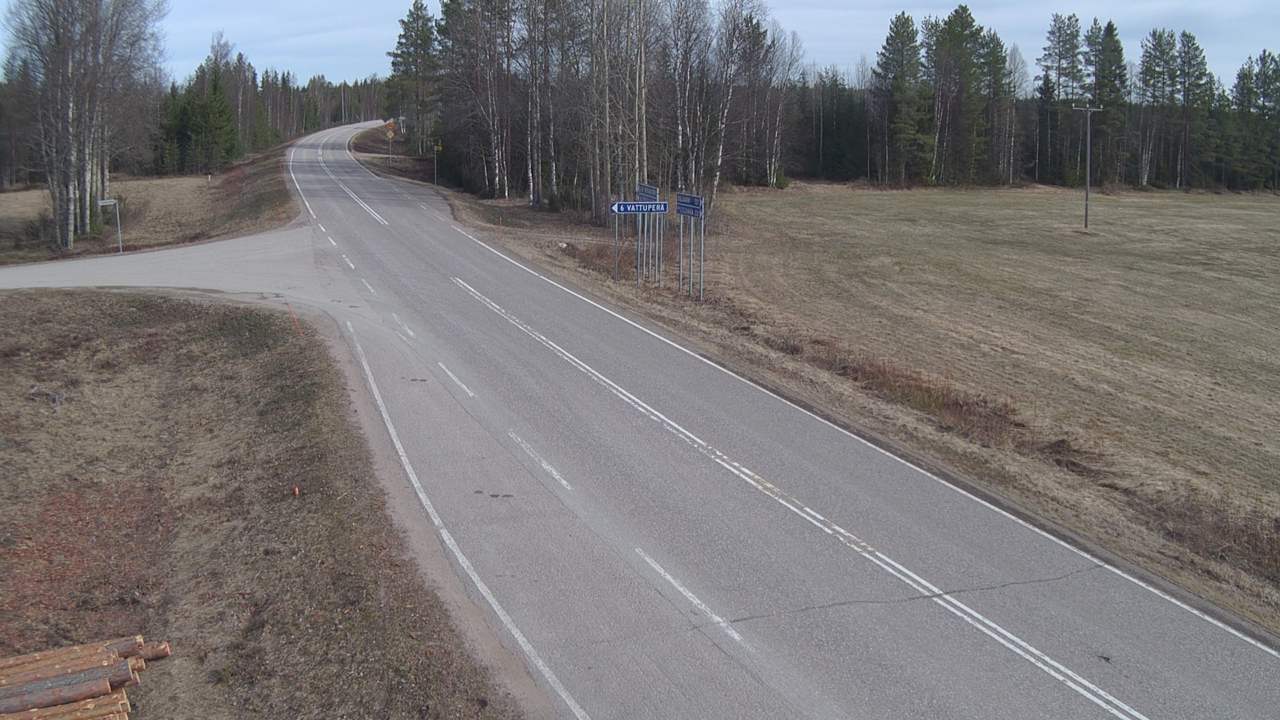 Weather Camera Image Road 78 Puolanka, Paasikoski, Puolanka, Kainuu