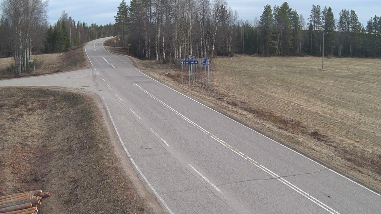Weather Camera Image Road 78 Puolanka, Paasikoski, Puolanka, Kainuu