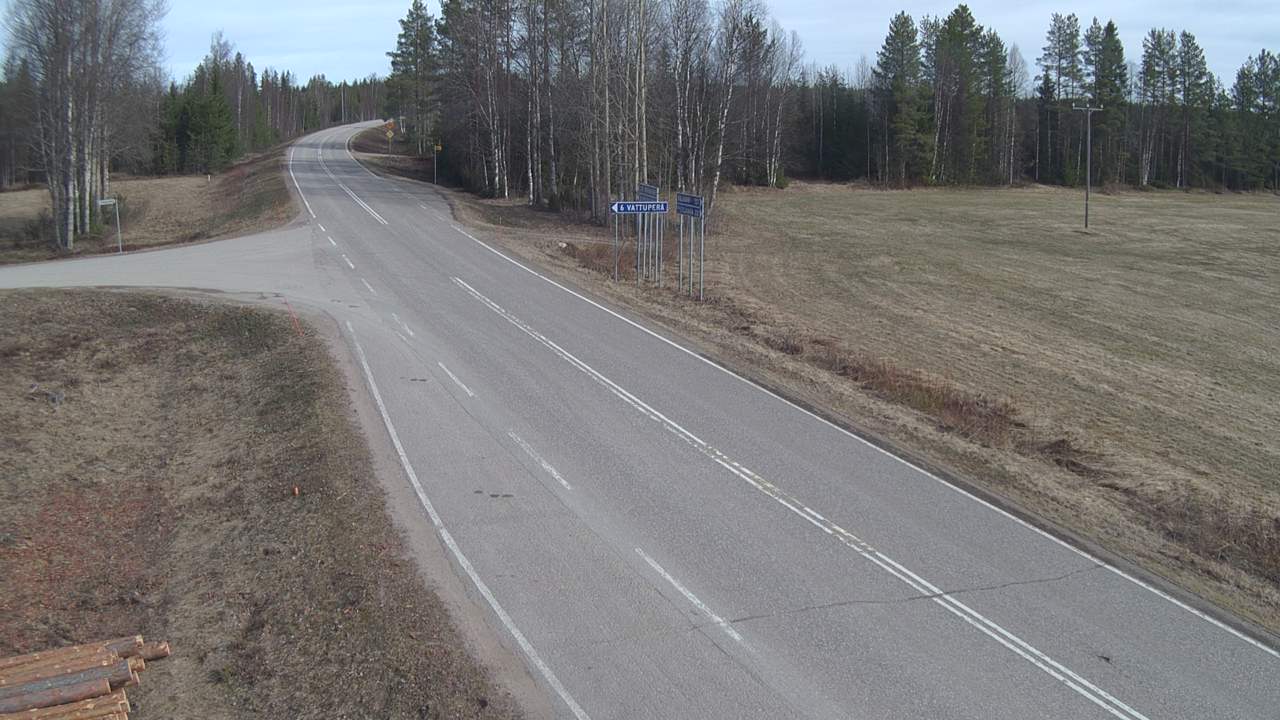 Weather Camera Image Road 78 Puolanka, Paasikoski, Puolanka, Kainuu