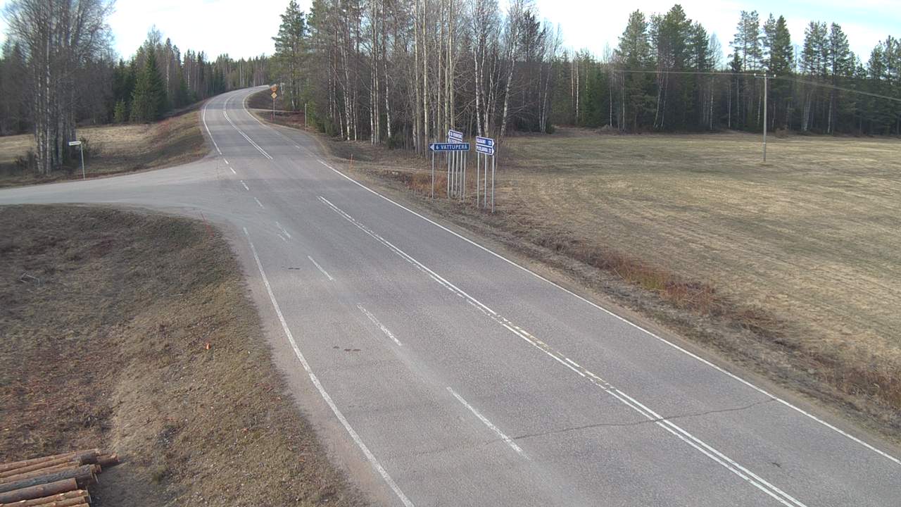 Weather Camera Image Road 78 Puolanka, Paasikoski, Puolanka, Kainuu