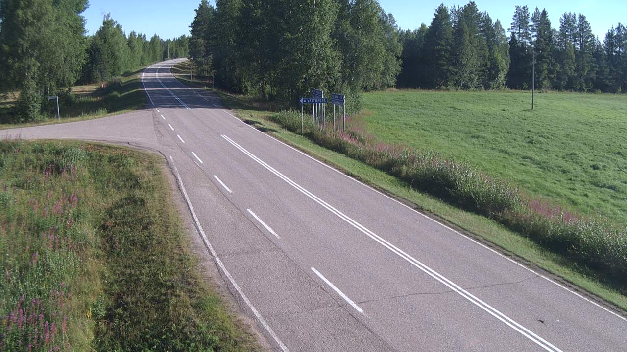 Weather Camera Image Road 78 Puolanka, Paasikoski, Puolanka, Kainuu