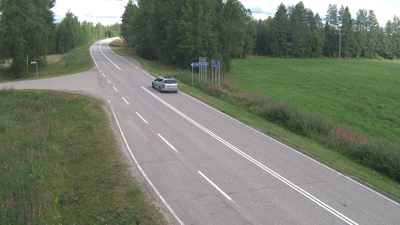 Weather Camera Image Road 78 Puolanka, Paasikoski, Puolanka, Kainuu