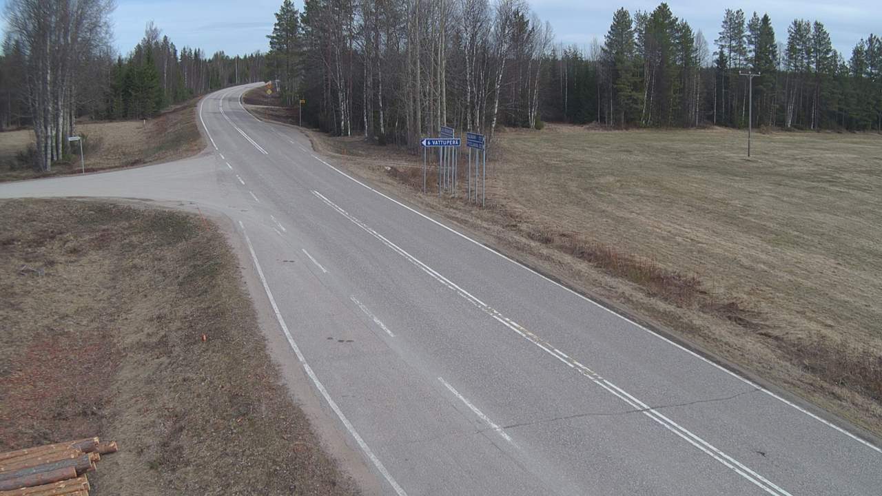 Weather Camera Image Road 78 Puolanka, Paasikoski, Puolanka, Kainuu