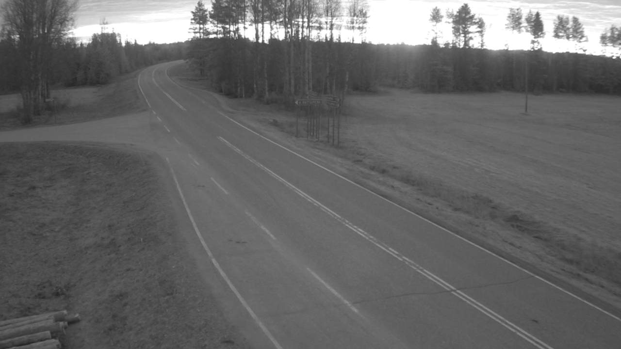 Weather Camera Image Road 78 Puolanka, Paasikoski, Puolanka, Kainuu