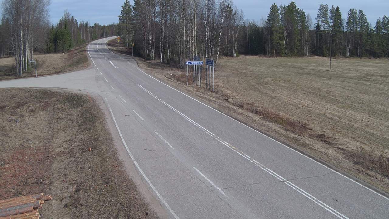 Weather Camera Image Road 78 Puolanka, Paasikoski, Puolanka, Kainuu