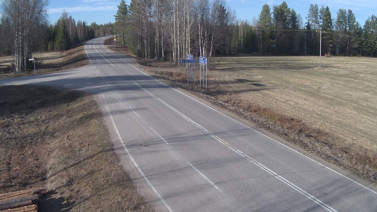 Weather Camera Image Road 78 Puolanka, Paasikoski, Puolanka, Kainuu