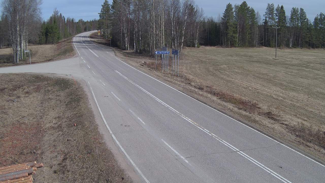 Weather Camera Image Road 78 Puolanka, Paasikoski, Puolanka, Kainuu