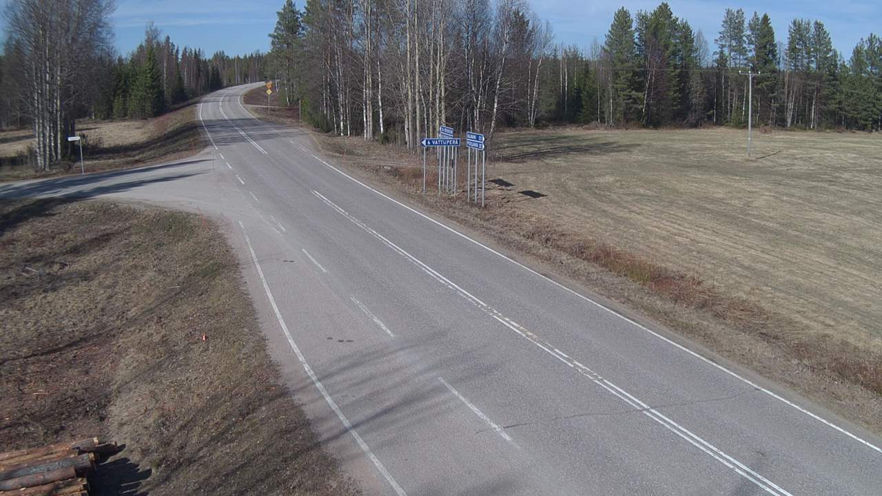 Weather Camera Image Road 78 Puolanka, Paasikoski, Puolanka, Kainuu