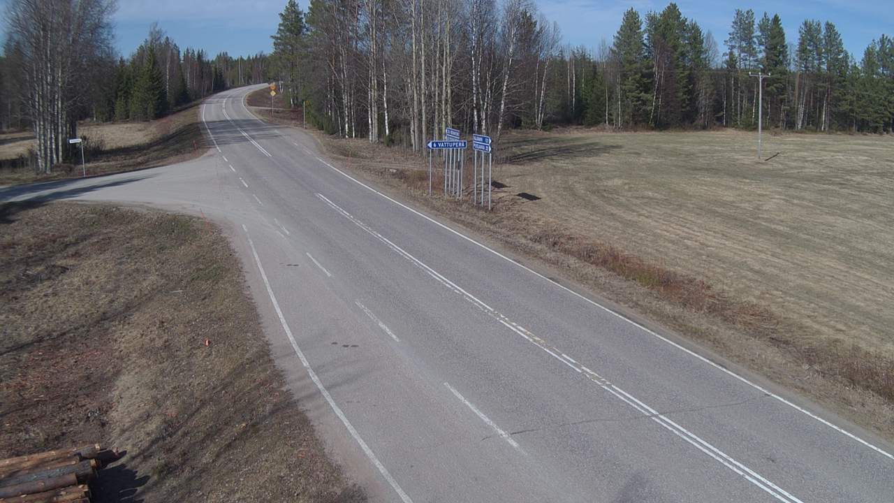 Weather Camera Image Road 78 Puolanka, Paasikoski, Puolanka, Kainuu