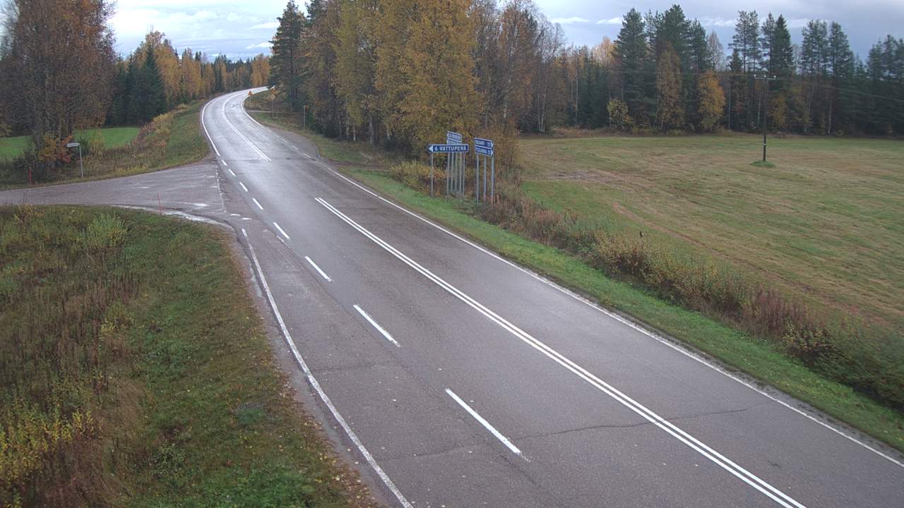 Weather Camera Image Road 78 Puolanka, Paasikoski, Puolanka, Kainuu