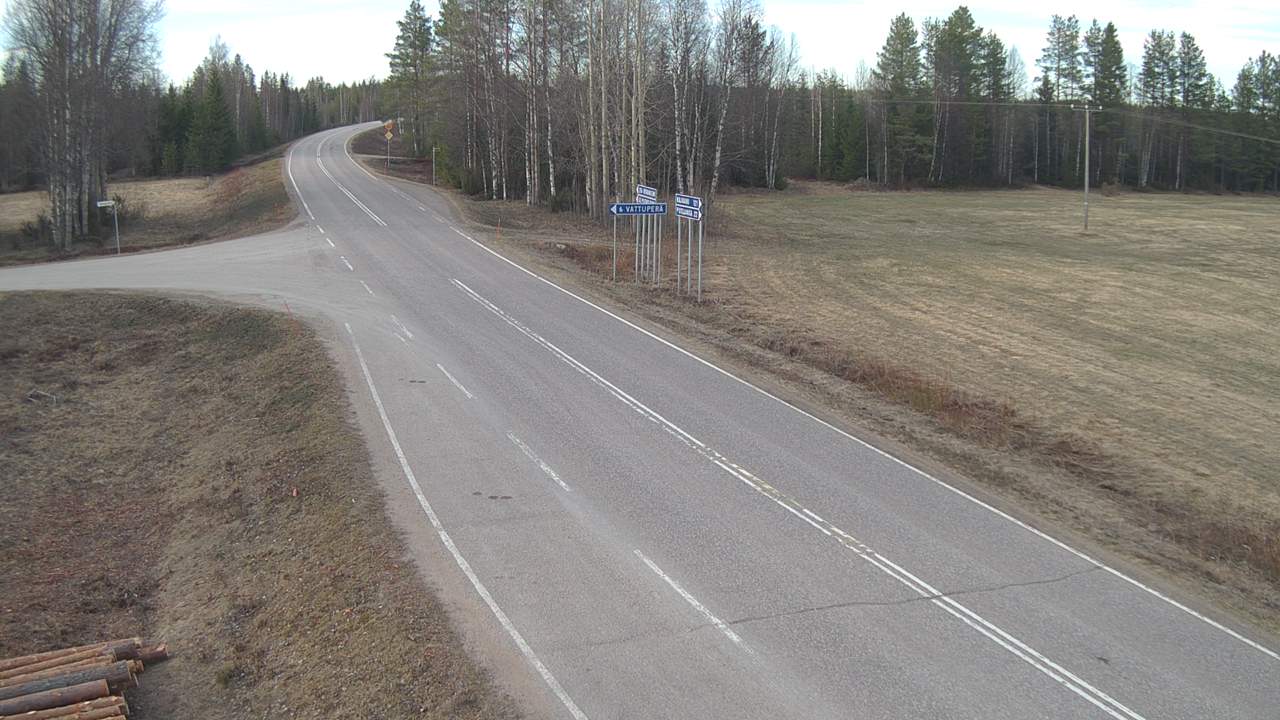 Weather Camera Image Road 78 Puolanka, Paasikoski, Puolanka, Kainuu