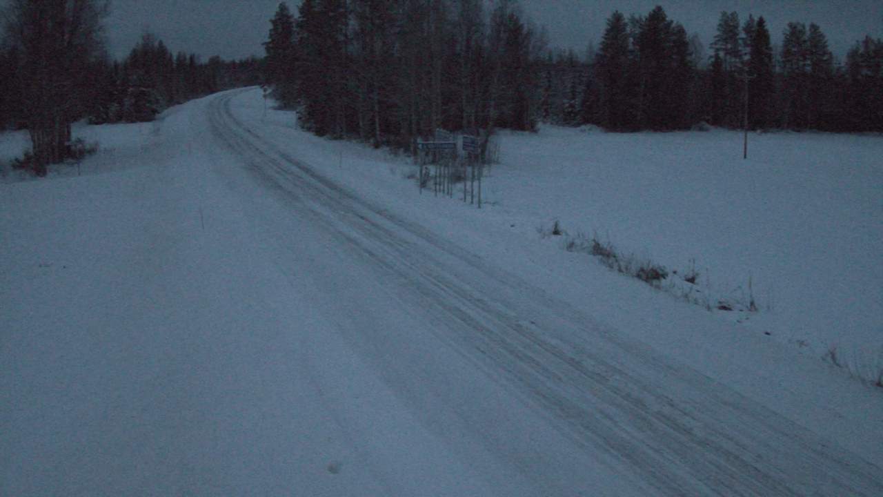 Weather Camera Image Väg 78 Puolanka, Paasikoski, Puolanka, Kainuu