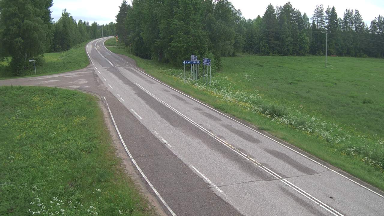 Weather Camera Image Road 78 Puolanka, Paasikoski, Puolanka, Kainuu