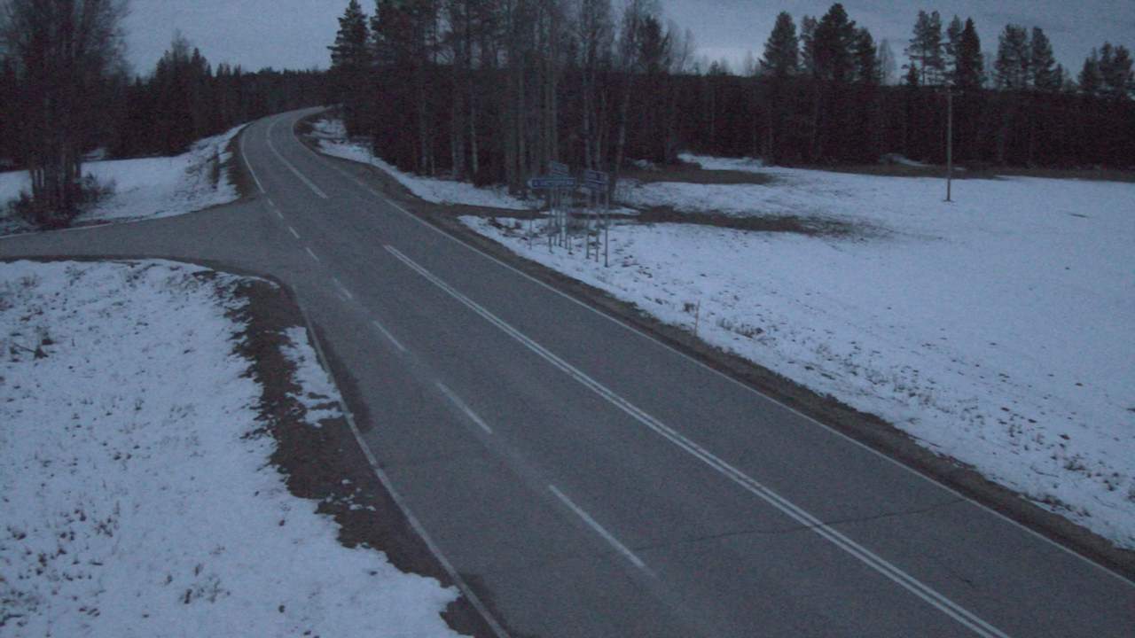 Weather Camera Image Väg 78 Puolanka, Paasikoski, Puolanka, Kainuu