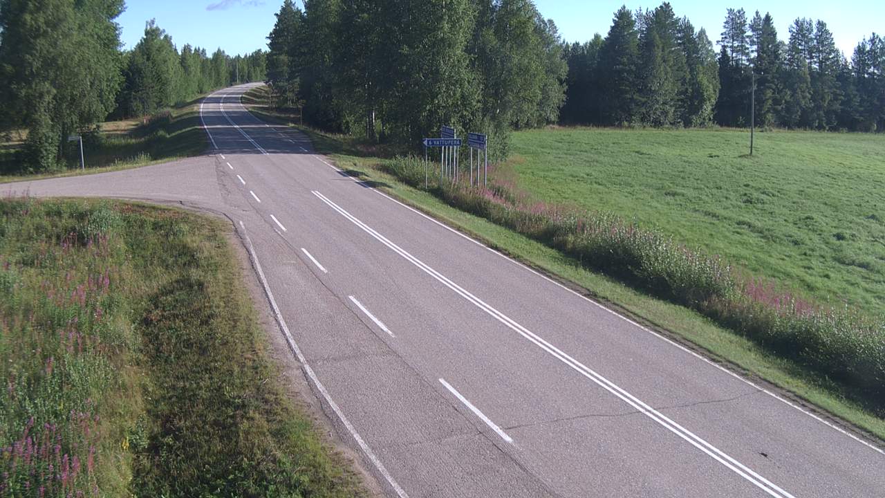 Weather Camera Image Road 78 Puolanka, Paasikoski, Puolanka, Kainuu
