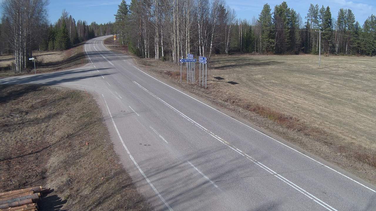Weather Camera Image Road 78 Puolanka, Paasikoski, Puolanka, Kainuu
