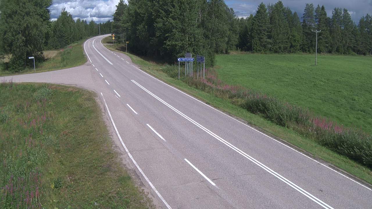 Weather Camera Image Road 78 Puolanka, Paasikoski, Puolanka, Kainuu
