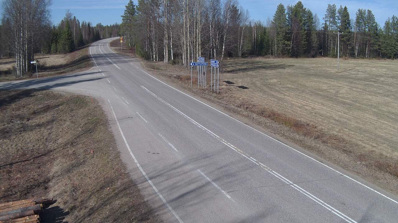 Weather Camera Image Road 78 Puolanka, Paasikoski, Puolanka, Kainuu