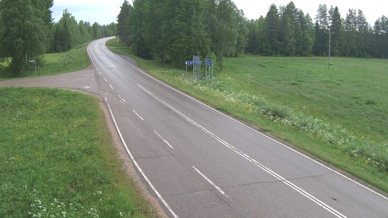 Weather Camera Image Road 78 Puolanka, Paasikoski, Puolanka, Kainuu