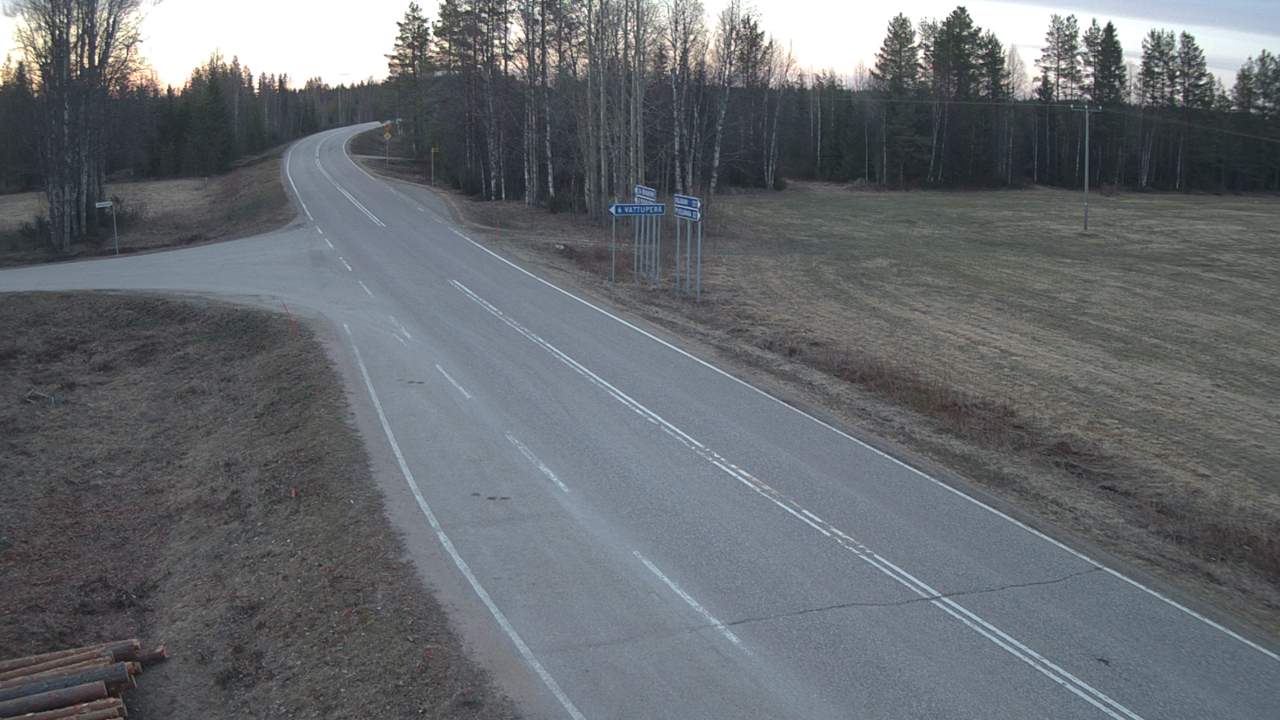Weather Camera Image Road 78 Puolanka, Paasikoski, Puolanka, Kainuu