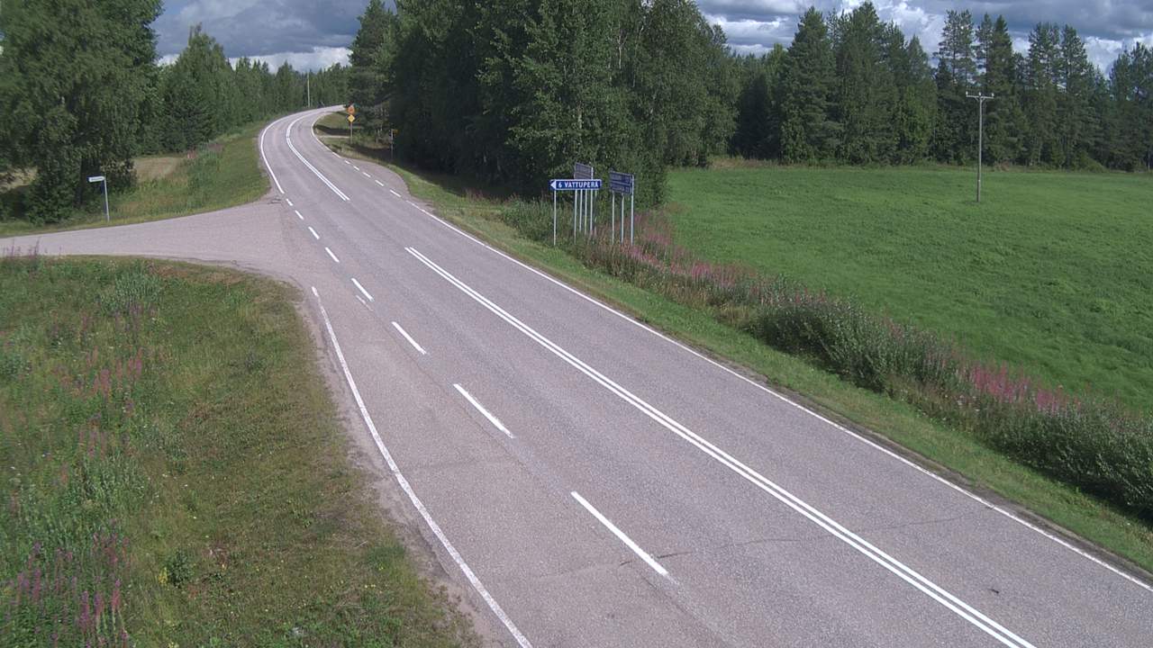 Weather Camera Image Road 78 Puolanka, Paasikoski, Puolanka, Kainuu